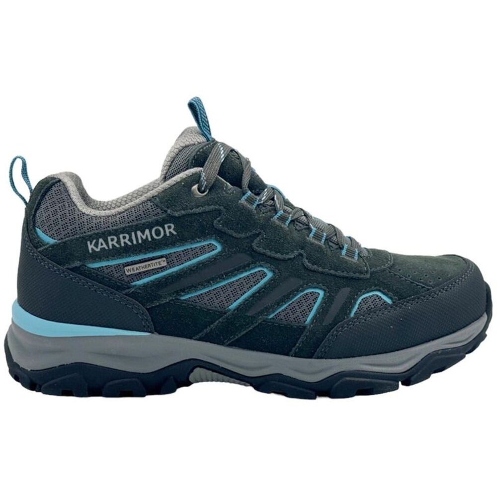 Karrimor Womens/Ladies Mount Waterproof Walking Shoes / Gray/Blue